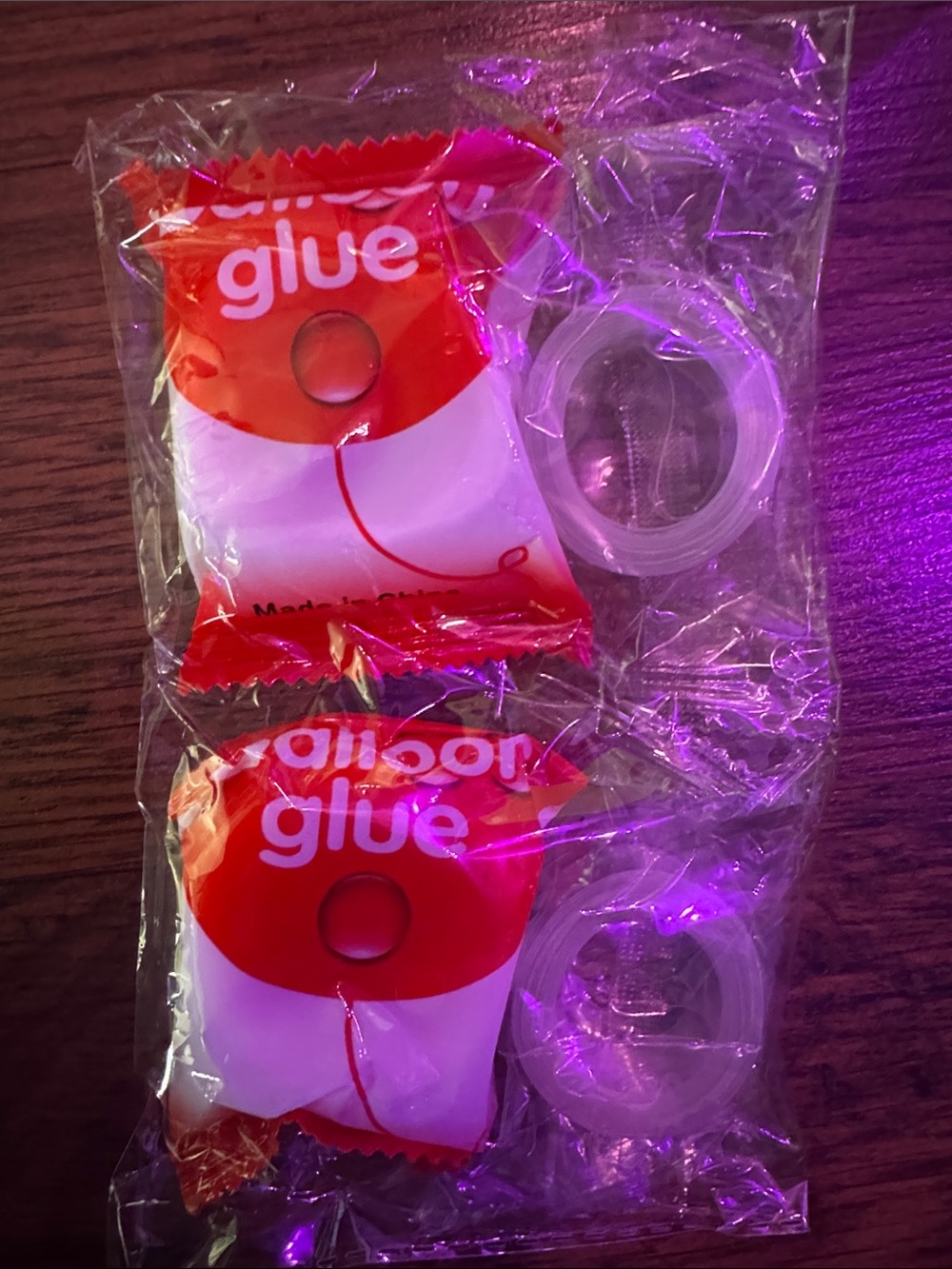 Balloon Glue - Clear Adhesive (4 Pack) C1.Bk.R.2